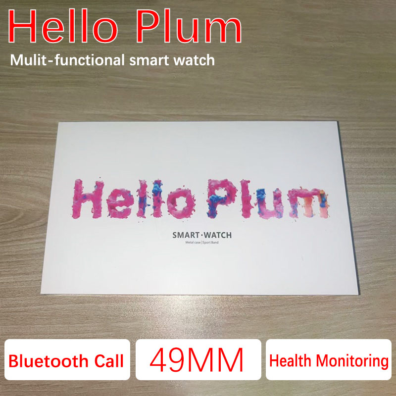 New Hello Plum Smart Watch Men - Smartwatch Watches With Bluetooth recensie en prijs