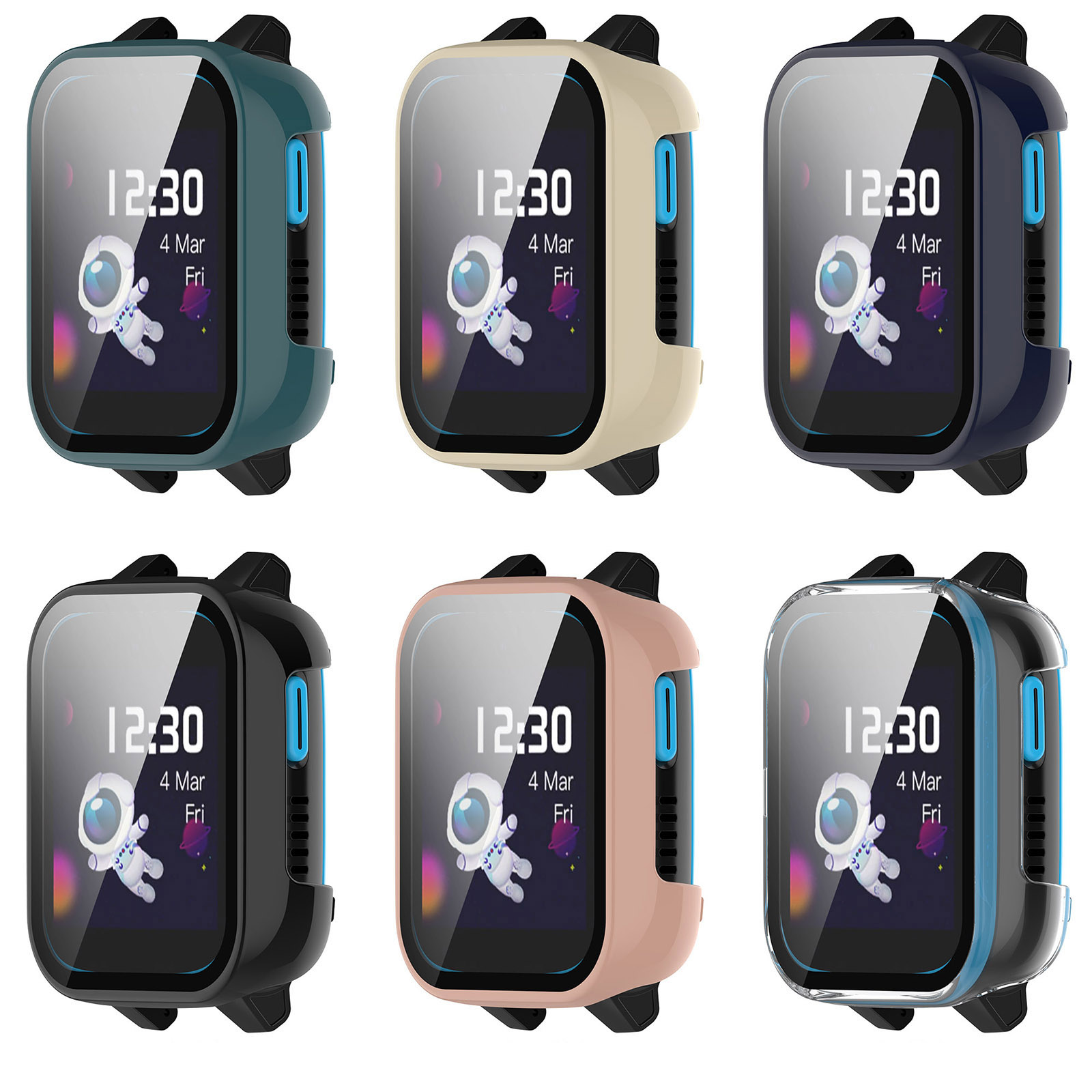 Hard Edge Shell Glass Screen P - Smartwatch Watches Kids recensie en prijs