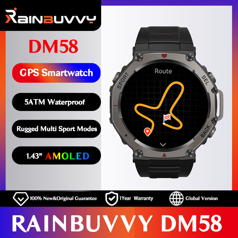 Rainbuvvy DM58 GPS Smart Watch - Watch Iwo recensie en prijs