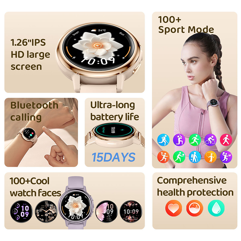 AK88 Luxury Ladies Smart Watch - Smartwatch Luxury Watches For Women recensie en prijs