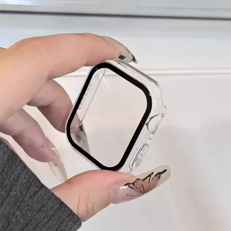Glass + Case for Apple Watch 4 - Iwatch Smartwatch Series 7 recensie en prijs