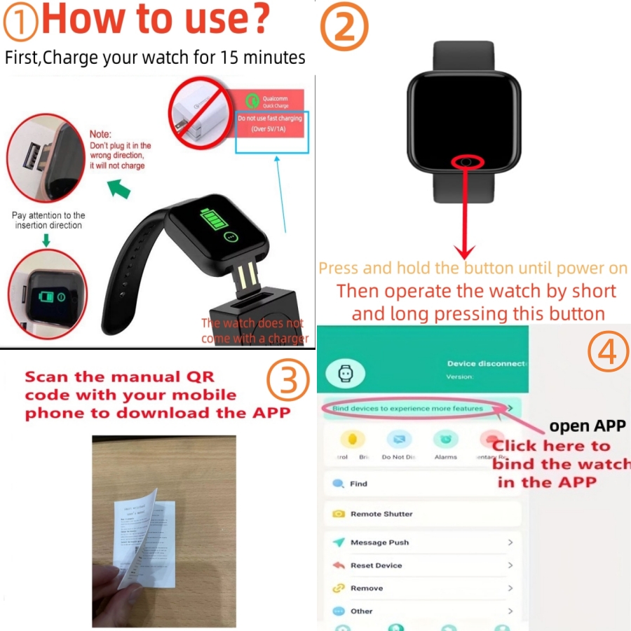 Smart Watch Sport Wristband Fi - Watch Iwo recensie en prijs