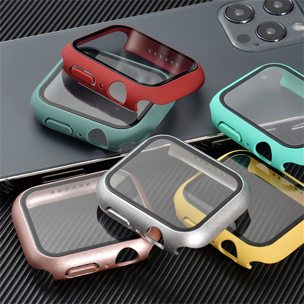 Tempered Glass+ Case For apple - Iwatch Smartwatch Series 7 recensie en prijs