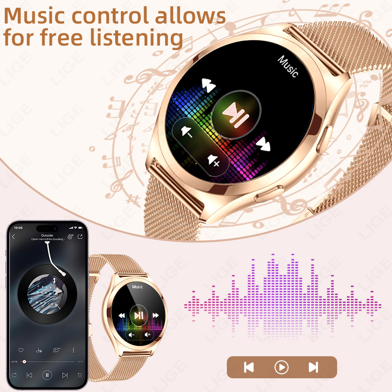 LIGE Luxury Smart Watch For Wo - Smartwatch Luxury Watches For Women recensie en prijs