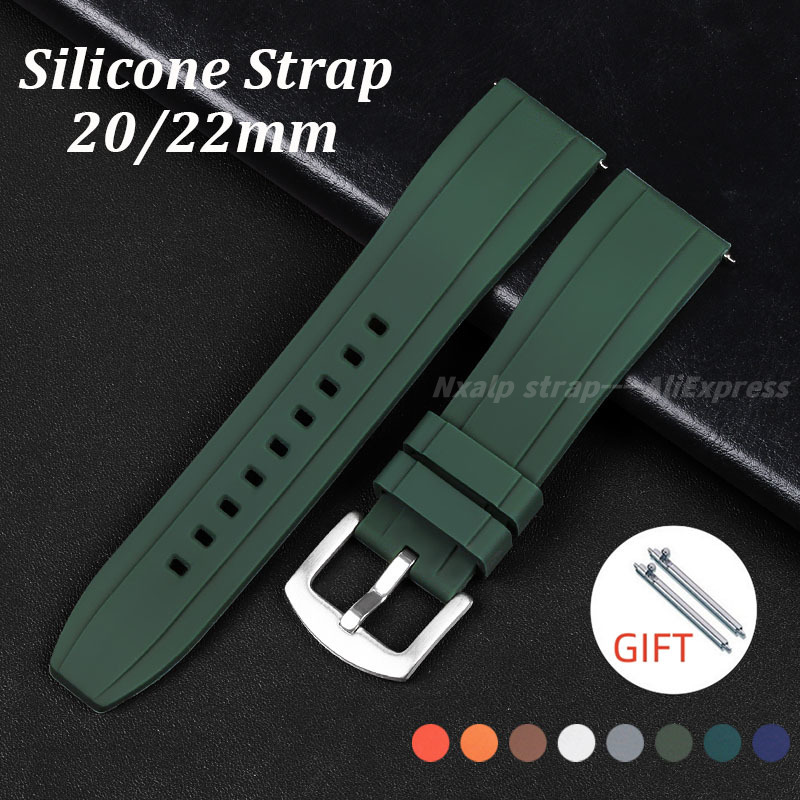 20mm 22mm Silicone Watch Band  - Watches Rolex Smartwatch recensie en prijs