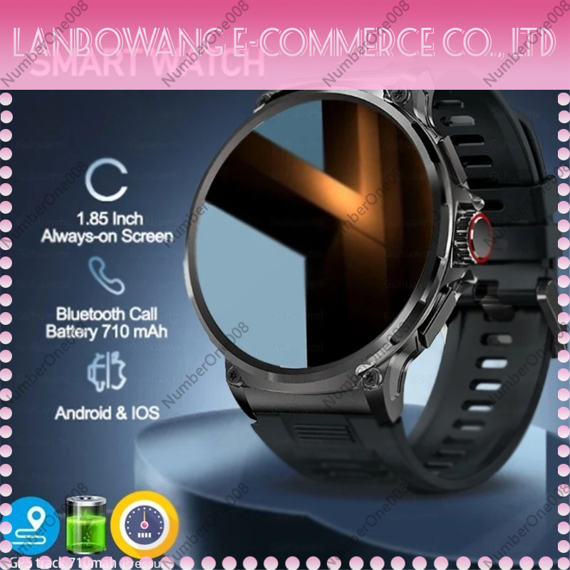1.85 Inch HD Smart Watch, Blue - Smartwatch Watches With Bluetooth recensie en prijs