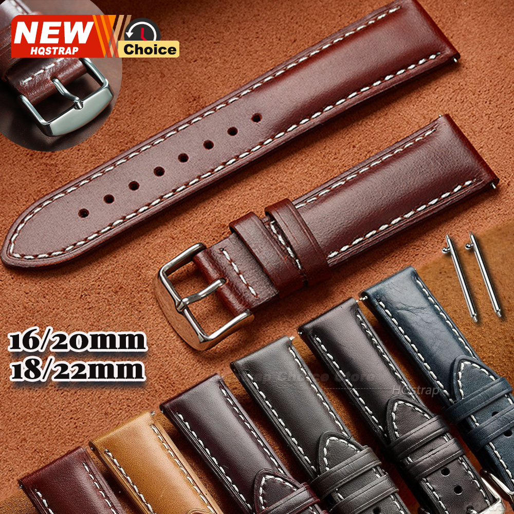 New Oil Wax Strap 16mm 18mm 20 - Watches Rolex Smartwatch recensie en prijs
